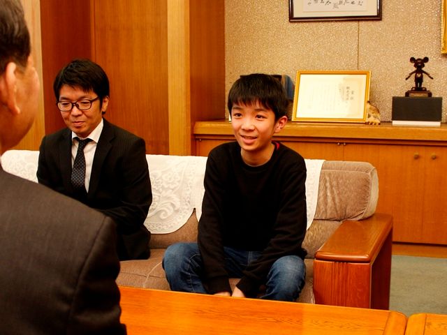 北澤明良大君が　囲碁プロ棋士目指し意気込み