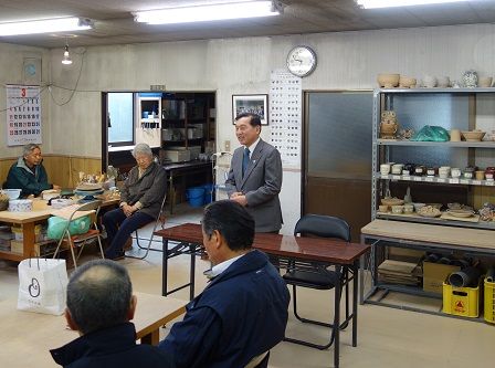 大町市陶芸の家開講式