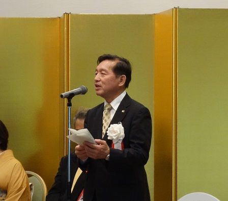 木彫作家・髙橋貞夫さんの祝賀会