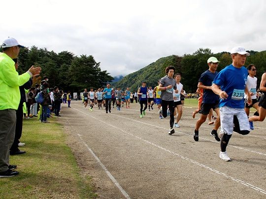 「日本の屋根を走ろう！」アルプスマラソンに全国各地から参加者集まる