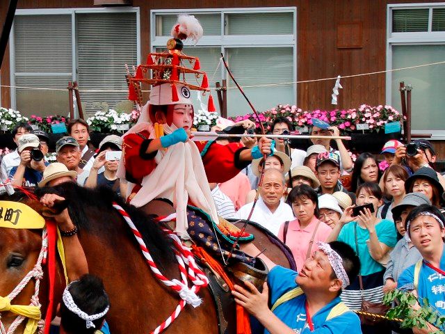 大町の夏の風物詩　若一王子神社　例祭奉祝祭