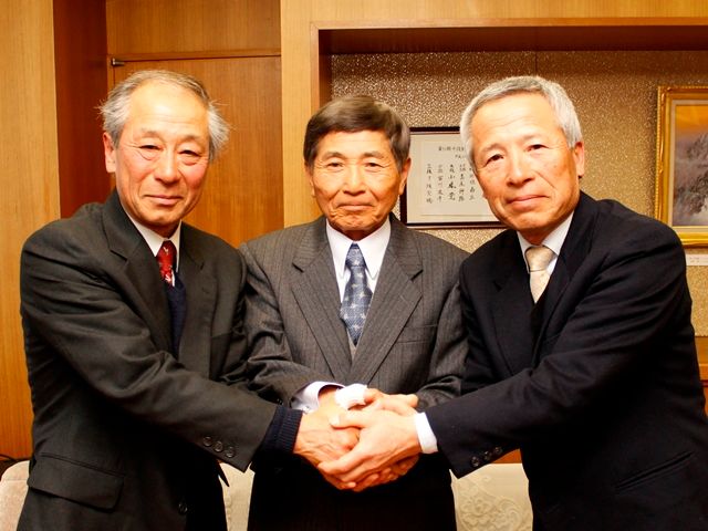 全日本マスターズスキー大会出場選手が表敬訪問