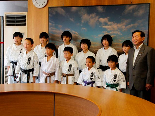 空手道　小中学生１１人が全国大会へ挑む