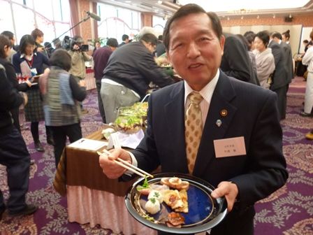 信濃大町の食おいしいプロジェクト「塩の道 お祭りご膳」、「塩の道 小祭りセット」の試食会