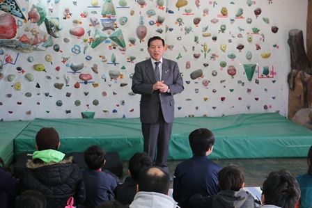 小学生ボルダリング大会大町カップ
