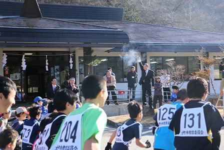 社地区元旦マラソン