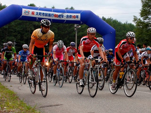 大町美麻サイクルロードレース大会
